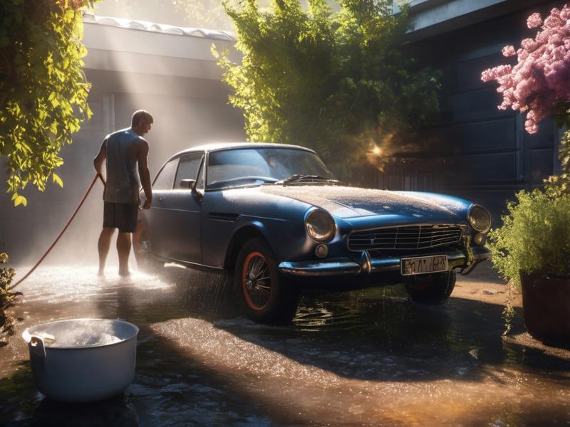 sdvn6Realxl_detailface a man washing a car, HDR, 8k, sunlight, full color, concept art, cinematic light, unreal engine, 4k, 8k, light rays, god rays, v157686933120230807_213438_719456.jpg